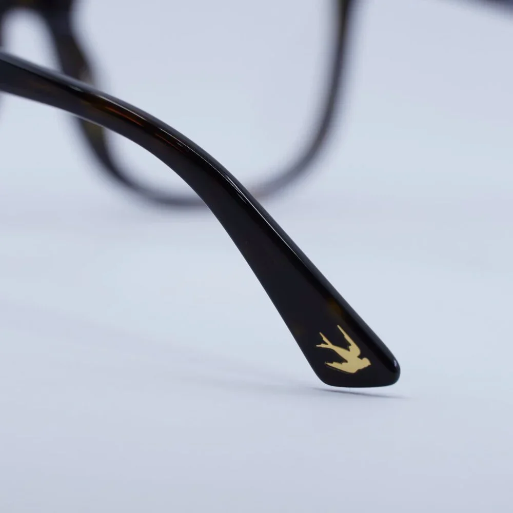 McQ by Alexander McQueen MQ0276O 002 Eyeglasses Havana 52mm Square Frame